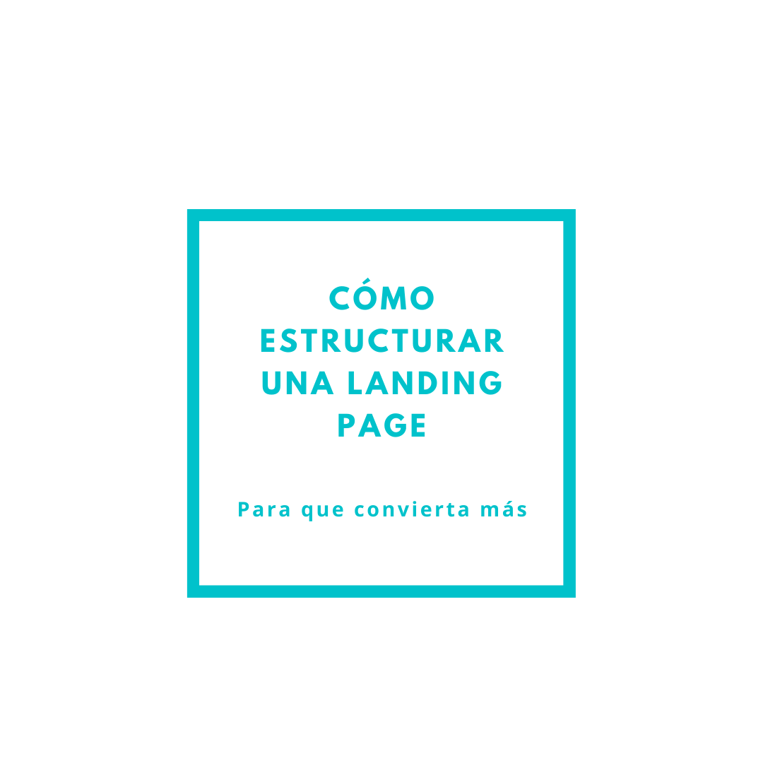 estructura landing page